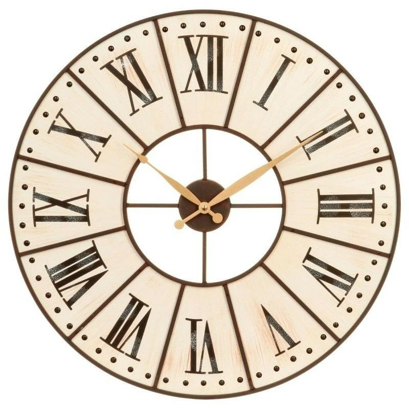 Horloge En Bois De 58 Cm De Diamètre 3 Horloge En Bois De 58 Cm De Diamètre