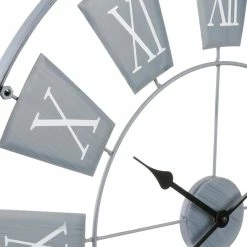 Ledepot Soldes Magasin -Ledepot Soldes Magasin horloge metal d76 gris clair atmosphera 1