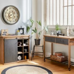 Horloge Style Mécanique 60 Cm Atmosphera -Ledepot Soldes Magasin horloge style mecanique 60 cm atmosphera 3