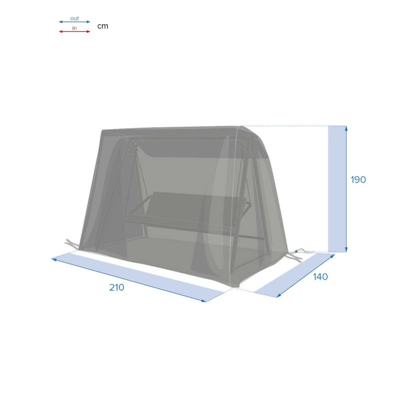 Housse De Protection Pour Balancelle Hambo Hespéride 5 Housse De Protection Pour Balancelle Hambo Hespéride – Image 3