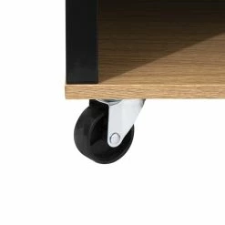 Ilot De Cuisine Noir Et Naturel 5Five 12 Ilot De Cuisine Noir Et Naturel 5Five -Ledepot Soldes Magasin ilot de cuisine noir et naturel 5five 3