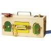 Jeu D'éveil Sensoriel En Bois Serrures -Ledepot Soldes Magasin jeu d eveil sensoriel en bois serrures
