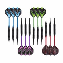 Jeu De 12 Fléchettes Pro Pointe Plastique 19g Cupra -Ledepot Soldes Magasin jeu de 12 flechettes pro pointe plastique 19g cupra 2