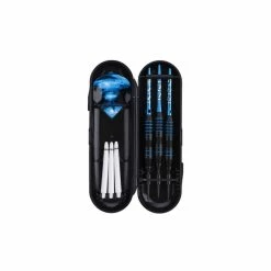 Jeu De 3 Fléchettes Pro Pointe Acier 22g Typhoon Bleu -Ledepot Soldes Magasin jeu de 3 flechettes pro pointe acier 22g typhoon bleu 1 4
