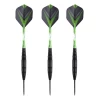 Jeu De 3 Fléchettes Pro Pointe Acier 23g Cupra Vert -Ledepot Soldes Magasin jeu de 3 flechettes pro pointe acier 23g cupra vert