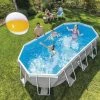 Kit Piscine Prism Ovale 5,03 X 2,74 M Intex -Ledepot Soldes Magasin kit piscine prism ovale 503 m intex