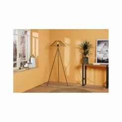 Lampadaire Filaire Métal Hibiscus Noir Ostaria -Ledepot Soldes Magasin lampadaire filaire metal hibiscus noir ostaria 2