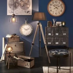 Lampadaire Trépied Runo écru Atmosphera H 145 Cm -Ledepot Soldes Magasin lampadaire trepied runo ecru atmosphera h 145 cm 3