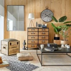 Lampe à Poser Bambou Trépied Runo Atmosphera -Ledepot Soldes Magasin lampe a poser bambou trepied runo atmosphera 2