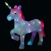 Licorne Lumineuse 24 Leds Extérieur H40 Cm -Ledepot Soldes Magasin licorne lumineuse 24 leds exterieur h40 cm