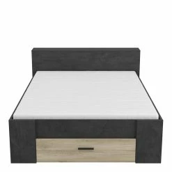 Demeyere Lit 140x190 Cm Pocket Naturel Et Noir -Ledepot Soldes Magasin lit 140x190 cm pocket naturel et noir 3