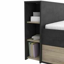 Demeyere Lit 140x190 Cm Pocket Naturel Et Noir -Ledepot Soldes Magasin lit 140x190 cm pocket naturel et noir 5