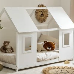 Ledepot Soldes Magasin -Ledepot Soldes Magasin lit cabane enfant pin blanc 90x190 atmosphera 1 1