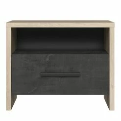 Demeyere Chevet Kansas 1 Tiroir 1 Niche -Ledepot Soldes Magasin lit colorado 2 personnes 160x200 cm 4