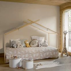 Lit Tente 90x190 En Bois Sans Matelas Atmosphera 9 Lit Tente 90x190 En Bois Sans Matelas Atmosphera -Ledepot Soldes Magasin lit tente 90x190 en bois sans matelas atmosphera 3