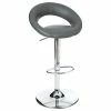 Tabouret De Bar Sasha Gris Atmosphera 2 Tabouret De Bar Sasha Gris Atmosphera -Ledepot Soldes Magasin lot 2 tabourets de bar sasha gris