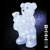 Maman + Bébé Ours Lumineux 56 LED -Ledepot Soldes Magasin maman bebe ours lumineux 56 led
