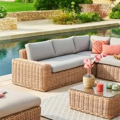 Méridienne Droite De Salon Savinia Coloris Tahini Hespéride -Ledepot Soldes Magasin meridienne droite de salon savinia coloris tahini hesperide 1