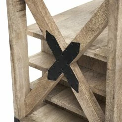 Meuble Bar 2 Tiroirs Sur Roues Silas Atmosphera -Ledepot Soldes Magasin meuble bar 2 tiroirs sur roues silas atmosphera 7