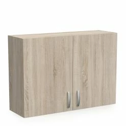 Demeyere Meuble De Cuisine Haut 2 Portes 100 Cm Paprika