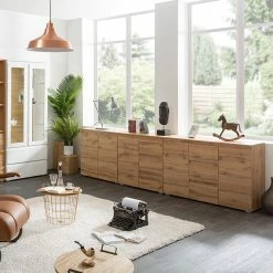 Meuble De Rangement 1 Porte 3 Tiroirs Naturel -Ledepot Soldes Magasin meuble de rangement 1 porte 3 tiroirs naturel image 1