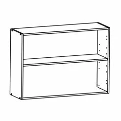 Demeyere Meuble Haut 2 Portes 100 Cm Origan Noir Et Bois 8 Demeyere Meuble Haut 2 Portes 100 Cm Origan Noir Et Bois -Ledepot Soldes Magasin meuble haut 2 portes 100 cm origan noir et bois 2