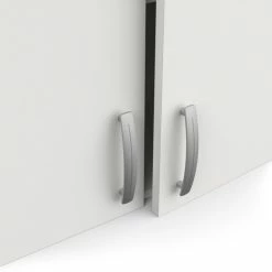 Demeyere Meuble Haut De Cuisine Blanc 2 Portes Mammy -Ledepot Soldes Magasin meuble haut de cuisine blanc 2 portes mammy 3