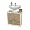 Meuble Sous Lavabo Bicolore Stockholm 1 Meuble Sous Lavabo Bicolore Stockholm -Ledepot Soldes Magasin meuble sous lavabo bicolore