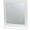 Miroir Avec Tablette Blanc Miami
