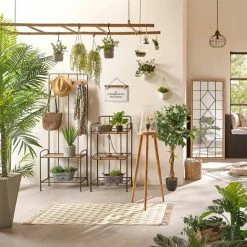 Miroir Bois Et Métal 71x165 Atmosphera -Ledepot Soldes Magasin miroir bois et metal 71x165 atmosphera 2