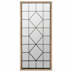 Miroir Bois Et Métal 71x165 Atmosphera