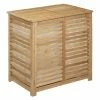 Panier à Linge Double En Bambou Sicela 5Five -Ledepot Soldes Magasin panier a linge double en bambou tissu