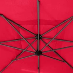 Parasol Décentré Carré Manoa Grenade Hespéride -Ledepot Soldes Magasin parasol decentre carre manoa grenade hesperide 4