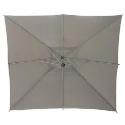 Parasol Décentré Carré Manoa Taupe Hespéride -Ledepot Soldes Magasin parasol decentre carre manoa taupe hesperide 2