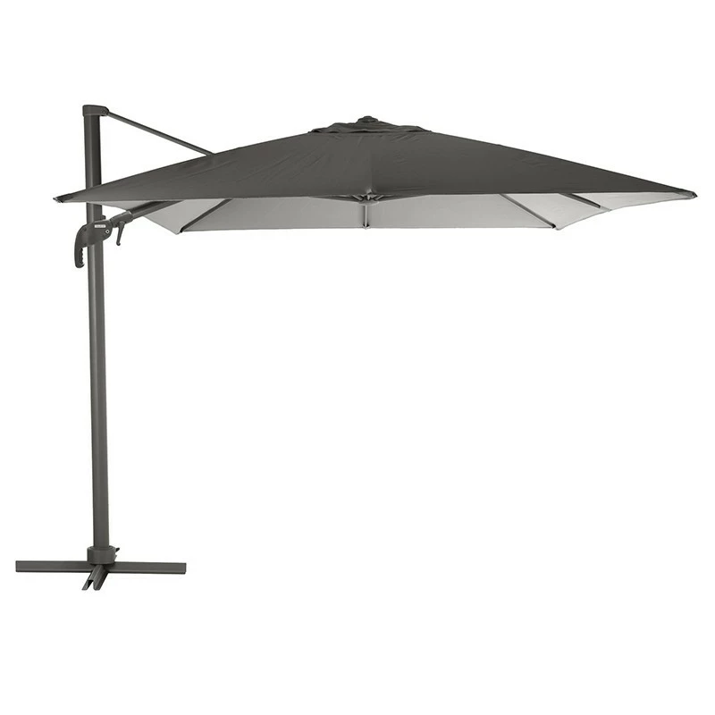 Parasol Décentré Eléa Inclinable Rectangulaire Ardoise Hespéride 4 Parasol Décentré Eléa Inclinable Rectangulaire Ardoise Hespéride – Image 2