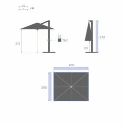 Parasol Décentré Eléa Inclinable Rectangulaire Ardoise Hespéride 15 Parasol Décentré Eléa Inclinable Rectangulaire Ardoise Hespéride -Ledepot Soldes Magasin parasol decentre elea inclinable 3 4 ardoise hesperide 6