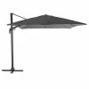 Parasol Décentré Eléa Inclinable Hexagonal Oléfine Anthracite Hespéride -Ledepot Soldes Magasin parasol decentre elea inclinable 3x42 olefine anthracite hesperide