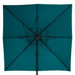 Parasol Décentré Eléa Inclinable Carré Bleu Canard Hespéride 11 Parasol Décentré Eléa Inclinable Carré Bleu Canard Hespéride -Ledepot Soldes Magasin parasol decentre elea inclinable carre bleu canard hesperide 3