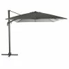 Parasol Décentré Eléa Inclinable Hexagonal Ardoise Hespéride -Ledepot Soldes Magasin parasol decentre elea inclinable hexagonal ardoise hesperide