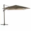 Parasol Décentré Eléa Inclinable Hexagonal Noisette Hespéride -Ledepot Soldes Magasin parasol decentre elea inclinable hexagonal noisette hesperide