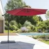Parasol Décentré Rond Manoa Bordeaux Hespéride -Ledepot Soldes Magasin parasol decentre rond manoa bordeaux hesperide