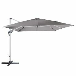 Parasol Déporté Carré Equador Ardoise Hespéride -Ledepot Soldes Magasin parasol deporte carre equador ardoise hesperide 1 1