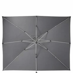 Parasol Déporté Rectangulaire Equador Ardoise Hespéride -Ledepot Soldes Magasin parasol deporte rectangulaire equador ardoise hesperide 1 3