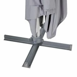 Parasol Déporté Rectangulaire Equador Ardoise Hespéride -Ledepot Soldes Magasin parasol deporte rectangulaire equador ardoise hesperide 1 5