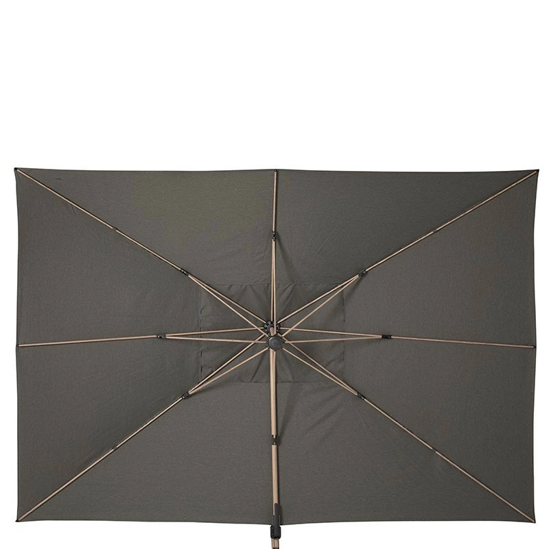 Parasol Déporté Rectangulaire Soly Honey Et Charbon Hespéride 5 Parasol Déporté Rectangulaire Soly Honey Et Charbon Hespéride – Image 3