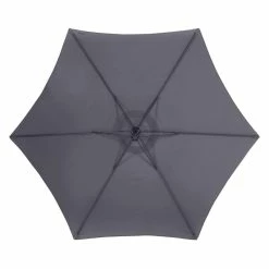 Parasol Déporté Rond Janeiro Ardoise Hespéride 20 Parasol Déporté Rond Janeiro Ardoise Hespéride -Ledepot Soldes Magasin parasol deporte rond janeiro ardoise hesperide 8