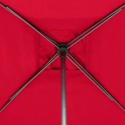 Parasol Droit Carré 2,5x2,5m Soya Grenade Hespéride -Ledepot Soldes Magasin parasol droit carre 25x25m soya grenade hesperide 5