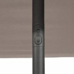 Parasol Droit Carré 2,5x2,5m Soya Taupe Hespéride -Ledepot Soldes Magasin parasol droit carre 25x25m soya taupe hesperide 3