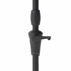 Parasol Droit Rond 2,7m Sisko Ardoise Hespéride -Ledepot Soldes Magasin parasol droit rond 27m sisko ardoise hesperide 1 3