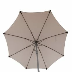 Parasol Droit Rond 2,7m Sisko Taupe Hespéride 11 Parasol Droit Rond 2,7m Sisko Taupe Hespéride -Ledepot Soldes Magasin parasol droit rond 27m sisko taupe hesperide 3